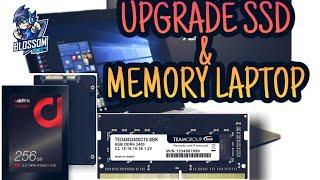 TUTORIAL UPGRADE SSD & MEMORY LAPTOP