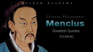 Mencius Quotes (The Philosophy of Mencius) (Chinese Philosophy)