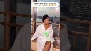 Veekee James all Glamed for her birthday party #naijagist #trendshub #fashiondesigner #fyp