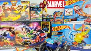 Hot Wheels Let's Race Toys Review | Monster Truck Supercharge Stunts