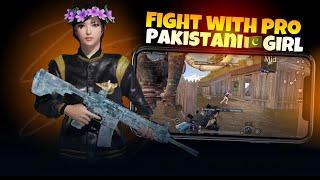 Intense fight with pro Pakistani Mythic fashion girl| Agressive fight | wasi op Gaming