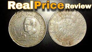 Philippine 1981 25 Sentimos Coin | Price Review