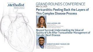 Pericarditis (Dr. Gina Lazzara) and Stable Ischemic Heart Disease (Dr. Samarthkumar Thakkar)