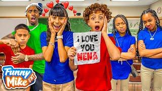 "BACK TO SCHOOL" Clays Crushing On Nena S3 Ep.2 | FunnyMike