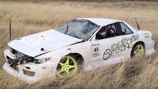 Drift 2 - Officer Dan's 240SX Crash