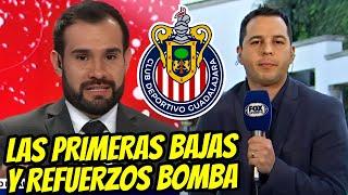 SE VIENE UN NUEVO CHIVAS! MÁS SALIDAS Y REFUERZOS DE LUJO| NOTICIA QUE TODOS ESPERABAN | CHIVAS HOY