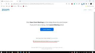 How To FIX Zoom Link Not Working on Windows 10 Problem