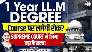 Bar Council Of India’s Decision To Scrap One-Year LLM Degree Challenged In Supreme Court Of India