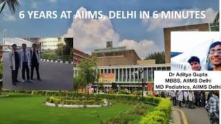 My AIIMS, Delhi story- 6 years in 6 min. MBBS journey! #aiims #aiimsdelhi #aiimsmotivation #neetug