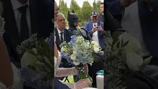 Meanwhile, the person who needed Batman in Gotham Wedding #wedding #weddingfilms