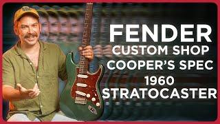 Cooper's Dream Stratocaster Can Be Yours! Custom Shop 1960 "Sherwoodgreenberg" Strat