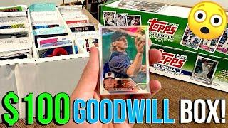 $100 BASEBALL CARDS COLLECTION FOUND AT GOODWILL…WORTH IT?!