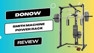 DONOW Smith Machine Power Rack Review | Your Ultimate Home Workout Solution!