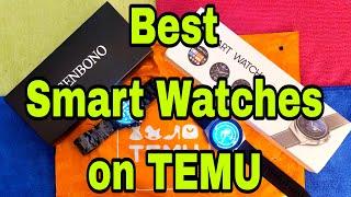 Smartwatches from TEMU Compared [ Senbono vs LIGE