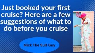 Some Important things to do before you cruise
