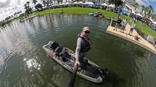 iCast 2024! CROSSED THE LINE? Wilderness Tactical Pro 128 Kayak Mini Bass Boat