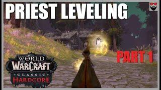 World of Warcraft Classic Hardcore - Relaxing Longplay - Priest Part 1 - Doomhowl US Gameplay