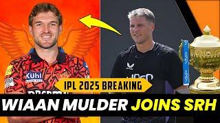 IPL 2025 - Brydon Carse Replacement | Wiaan Mulder Joins SRH | SRH New Player IPL 2025