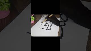 calligraphy tutorial| easy and beautiful calligraphy|painting|#art #viralshort #trending