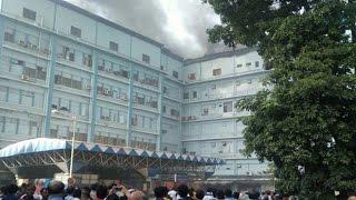 Devastating fire at SSKM hospital in Kolkata, patients evacuated