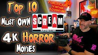 Top 10 BEST 4k Horror Movies From Scream Factory!