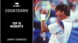 Jimmy Connors | Top 10 Moments | US Open