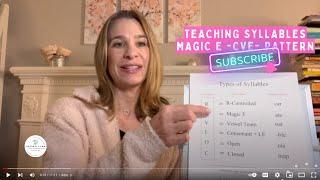 Tools & Strategies for Teaching Magic E Syllables from Orton Gillingham Coaching