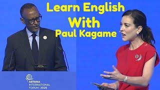Speak English Today | Real Speeches, Real English I President Paul Kagame Speech