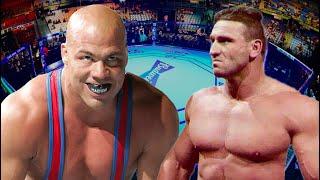 Kurt Angle admits he took Ken Shamrock's ankle lock from him