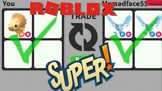 What people trades for MEGA NEON TRICERATOPS - Adopt me Roblox indonesia