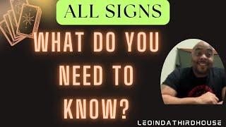 ALL SIGNS WHAT DO YOU NEED TO KNOW?”