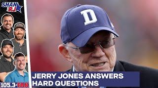 Jerry Jones Gets Irritated When Asked The Hard Questions 'Im Not Arguing With You' |Shan & RJ