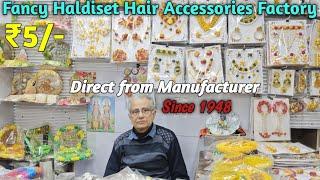 Haldiset Veni Flower Artificial hair Accessories | flower jewellery for haldi | FACTORY PRICE HAIR