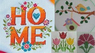 cross stitch embroidery ideas | Dusuti ka designs for everything.