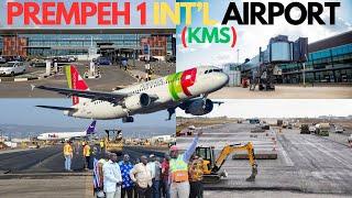 New Prempeh 1 International Airport(KMS) - Int'l Flight Booking, Runway & Taxiway Project Updates!