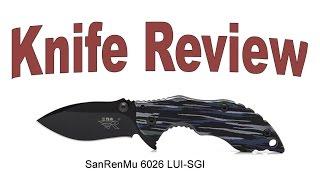 Knife review of the tiny Sanrenmu 6026, would you use it?