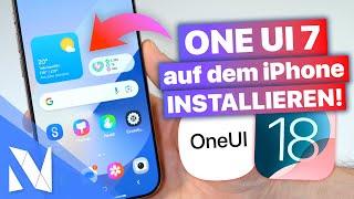 ONE UI 7 auf dem iPhone testen - TryGalaxy auf dem iPhone installieren! | Nils-Hendrik Welk