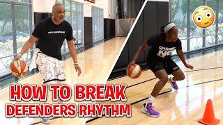 How to break a defenders rhythm w/ WNBA Chelsea Grey &  #1 Ranked JUJU Watkins