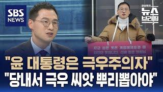 김상욱 국민의힘 의원 인터뷰…"윤 대통령은 극우주의자·보수의 배신자" / SBS / 편상욱의 뉴스브리핑