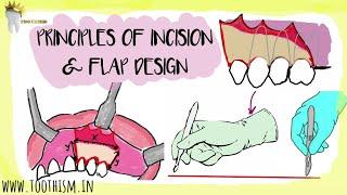 Principles of INCISION MAKING and FLAP DESIGN | Basic Principles of Oral Surgery