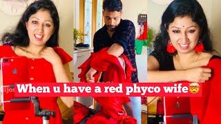 Red️psycho part-4/When u have a red psycho wife️#sijoshNriya #shorts