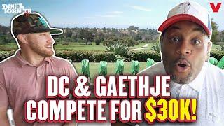 Daniel Cormier & Justin Gaethje COMPETE FOR $30,000 in golf tournament | DC Bonus Content