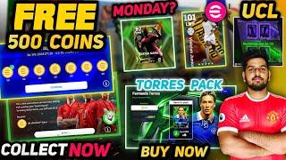 Free 500 Coins This Week | New Epic Torres Pack-Sign Now | UCL POTW | Monday Epic Pack?