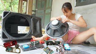 Repairing a severely damaged electronic rice cooker, a genius at repairing electrical equipment