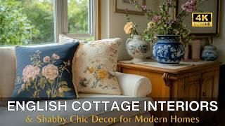 Rustic Elegance: English Country Cottage Interiors & Shabby Chic Decorating Ideas for Modern Homes