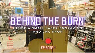 Home Laser Business Work With Me - CO2 Laser + UV Laser Glass Projects - Behind the Burn Ep. 2