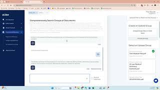 Analyze and Chat with Uploaded Legal Document Sets - AI Law is Here to Make Your Life Easier!