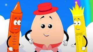 Humpty Dumpty Song, Nursery Rhyme And Cartoon Video by Zebra Nursery Rhymes