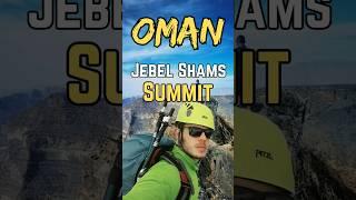 Peak Adventure Thrills , OMAN   #JebelShams#OmanAdventure#SummitChallenge#MountainHikin