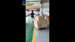 JIN YANG HU Warehouse using electric pallet truck Workshop full-electric pallet stacker Forklift